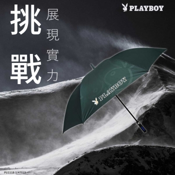 【PLAYBOY】低調閃耀 - 30吋直柄高爾夫球傘 2019年度限量款